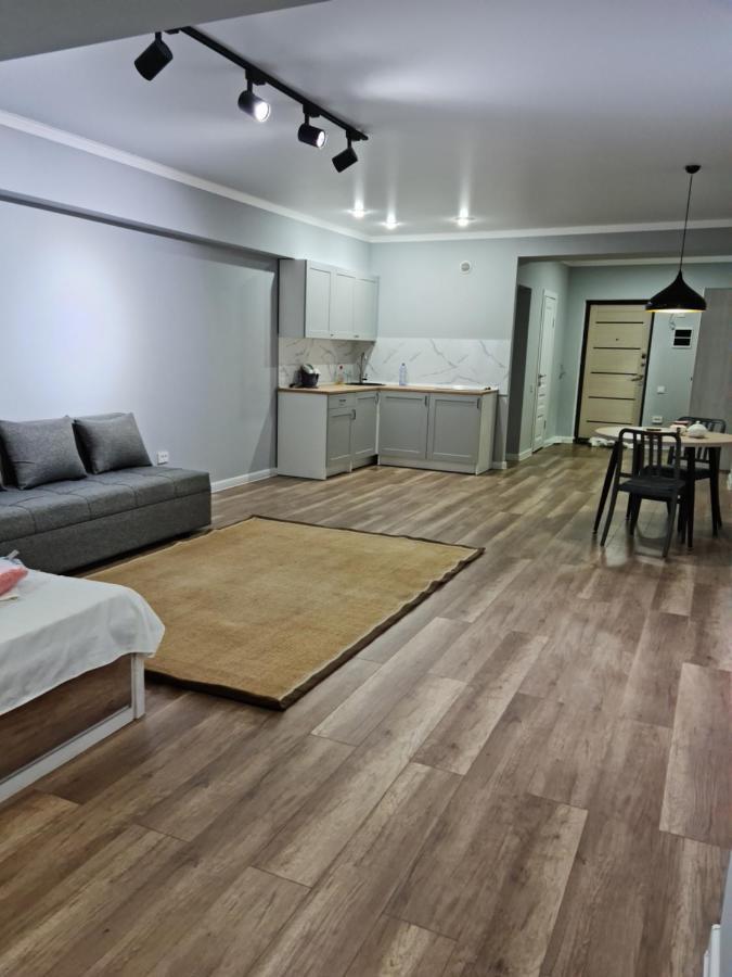 Апартаменты В Центре, В Новом Доме Almaty Esterno foto